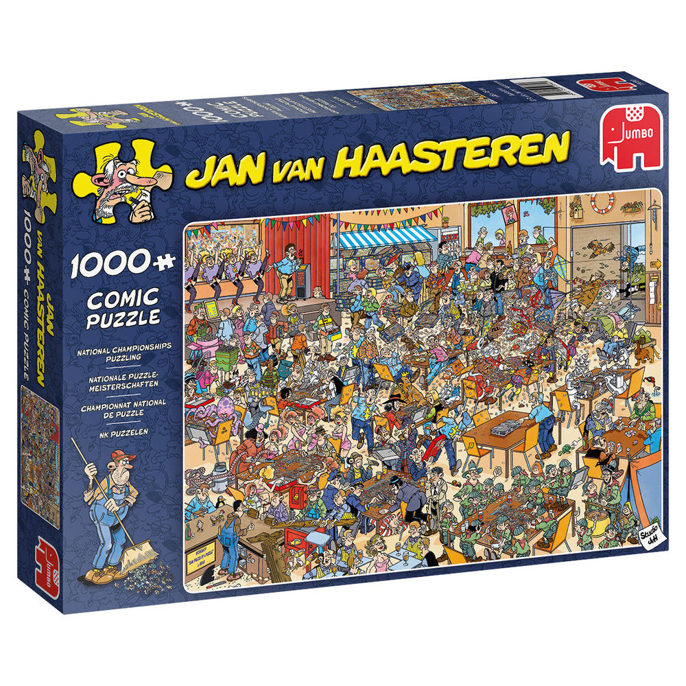 JVH puslespil national championships puzzling 1000 brikker