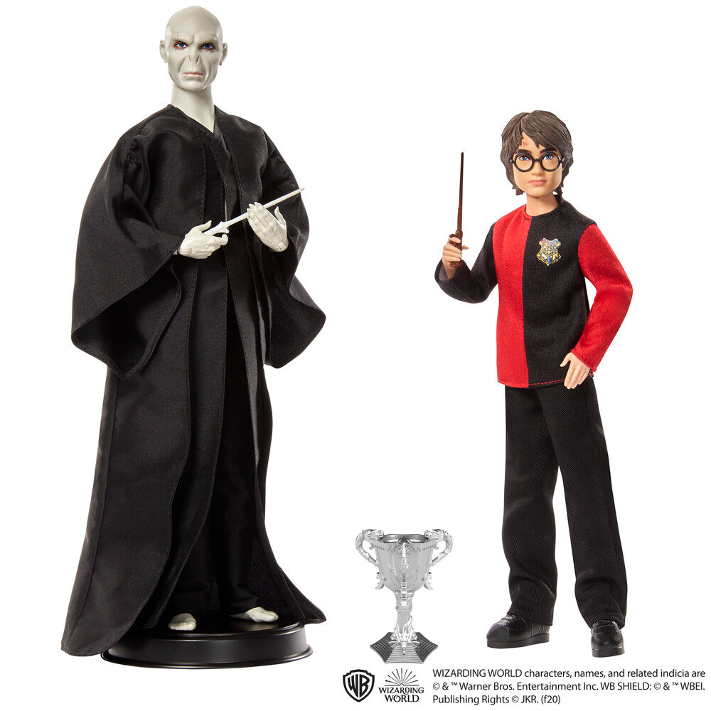 Harry Potter og Voldemort dukke 2-pak