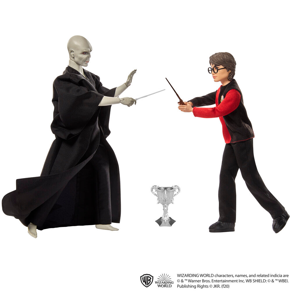 Harry Potter og Voldemort dukke 2-pak