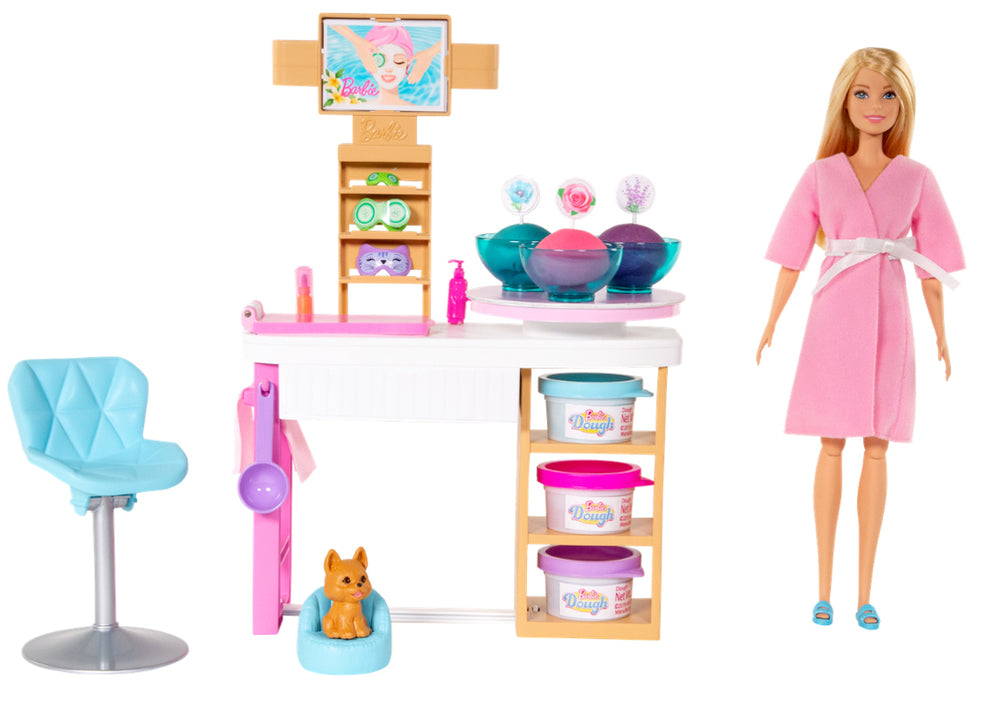 Barbie face mask playset 1