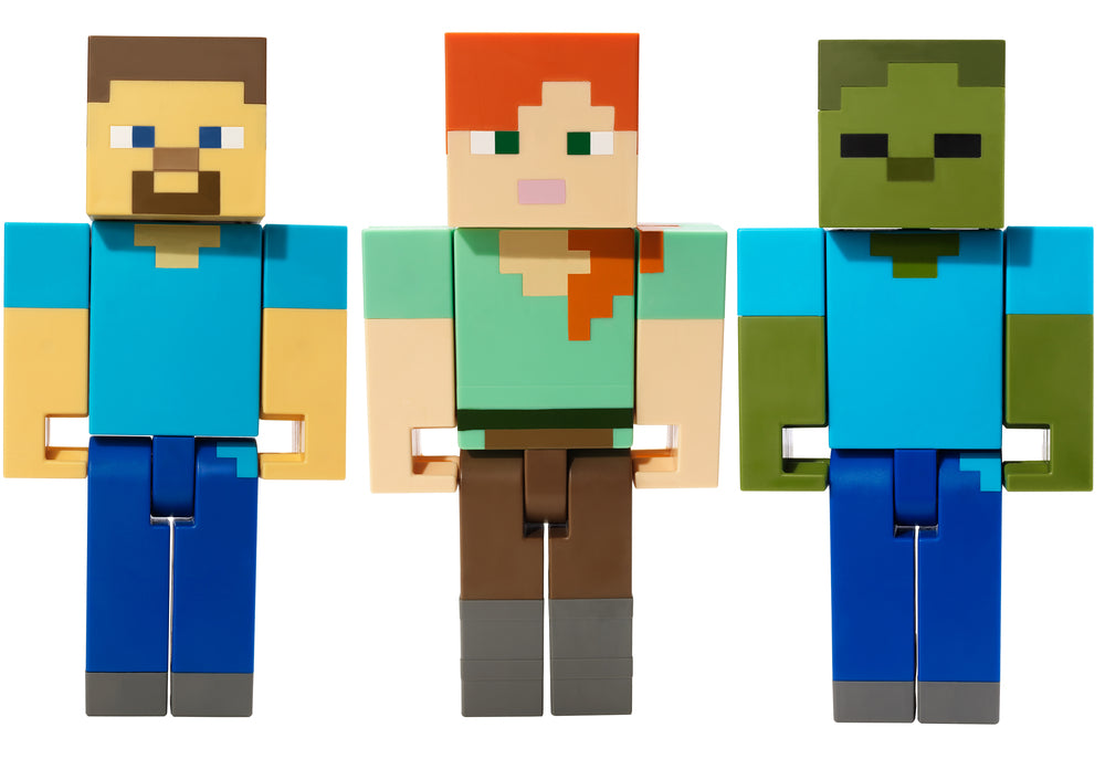 Minecraft stor actionfigur