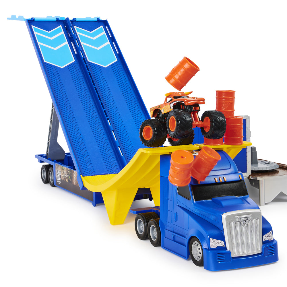 Monster jam 1:64 hauler playset