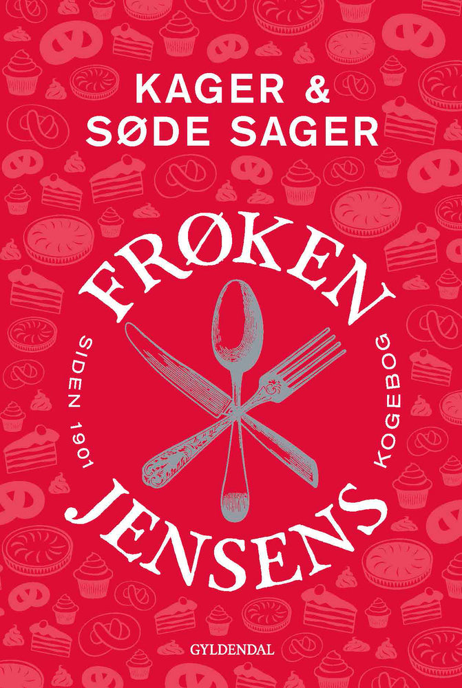 FRØKEN JENSENS KOGEBOG - KAGER OG SØDE SAGER