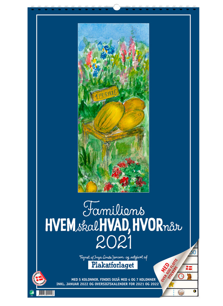 Familiens hvem skal hvad hvornår 2021