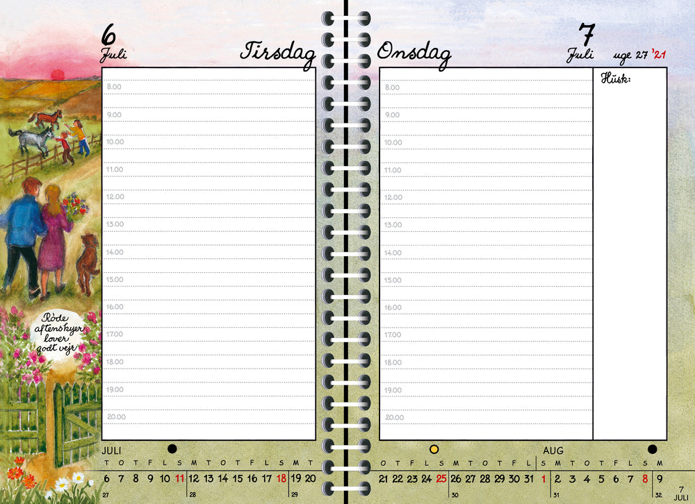 Dagkalender mini 2021