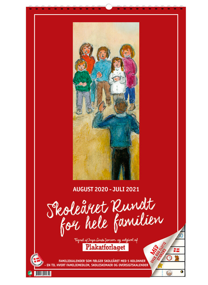 Skoleåret rundt 2020/21 for hele familien m/5 kolonner