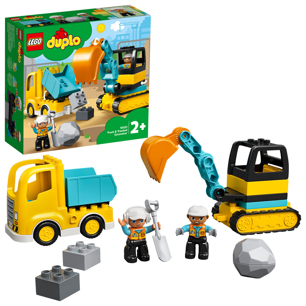10931 LEGO DUPLO Town Lastbil og gravemaskine på larvefødder
