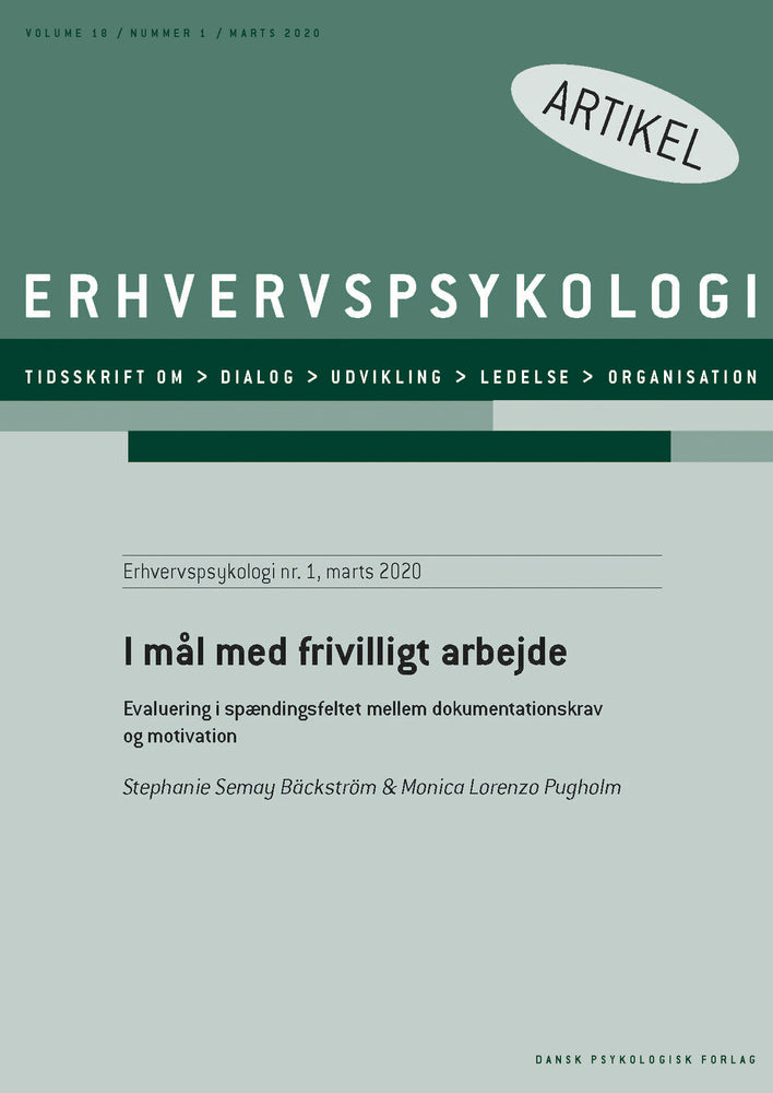 I mål med frivilligt arbejde