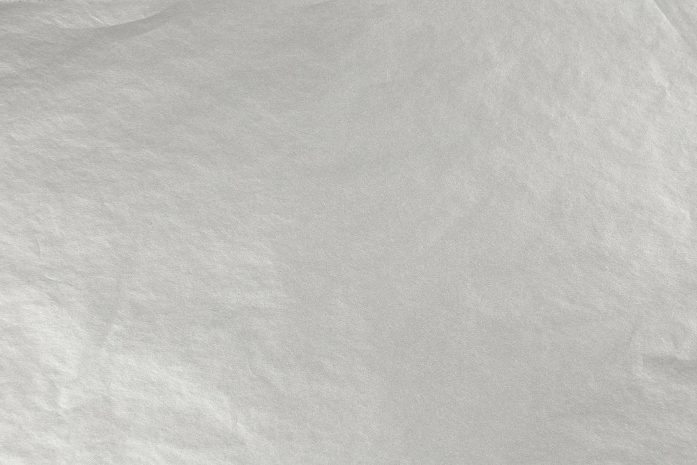 Silkepapir sølv 6 ark 50x70 cm 17 g.