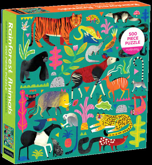 Puslespil, Rainforest animals