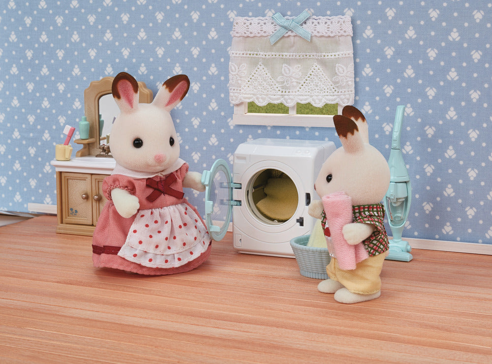 Sylvanian Families Vaskemaskine og støvsuger
