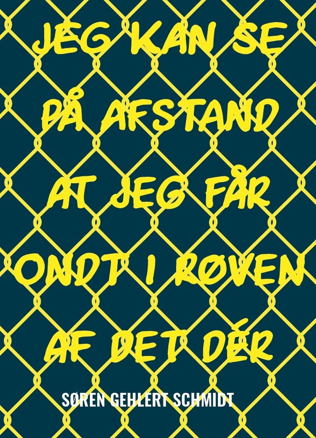 Jeg kan se på afstand at jeg får ondt i røven af det der