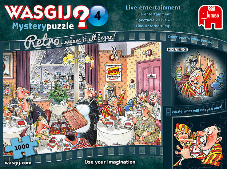 Puslespil live entertainment 1000 brikker