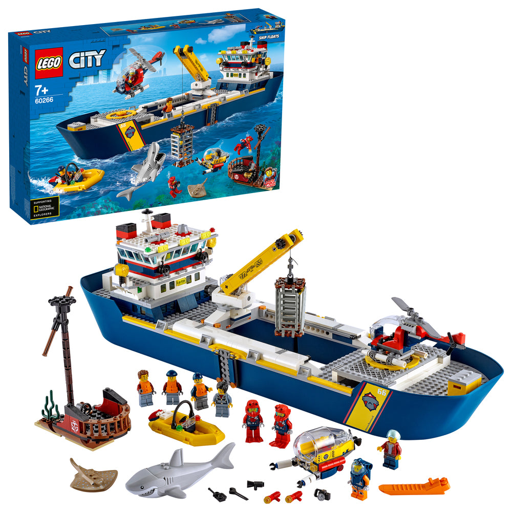 60266 LEGO City Havudforskningsskib