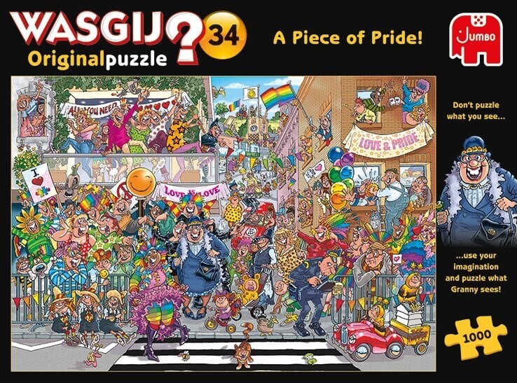 WASGIJ PUSLESPIL ORIGINAL 34 1000 BRIKKER