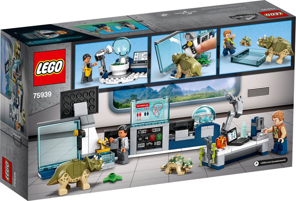 75939 LEGO Jurassic World Dinosaurungernes flugt