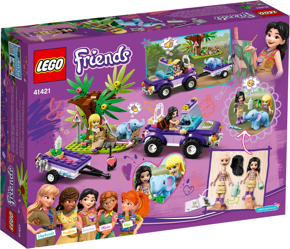 41421 LEGO Friends Elefantunge redning i junglen