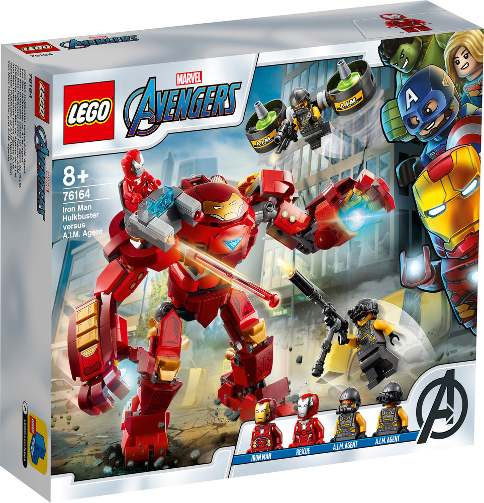 76164 LEGO Super Heroes iron mans hulk-kamprobot