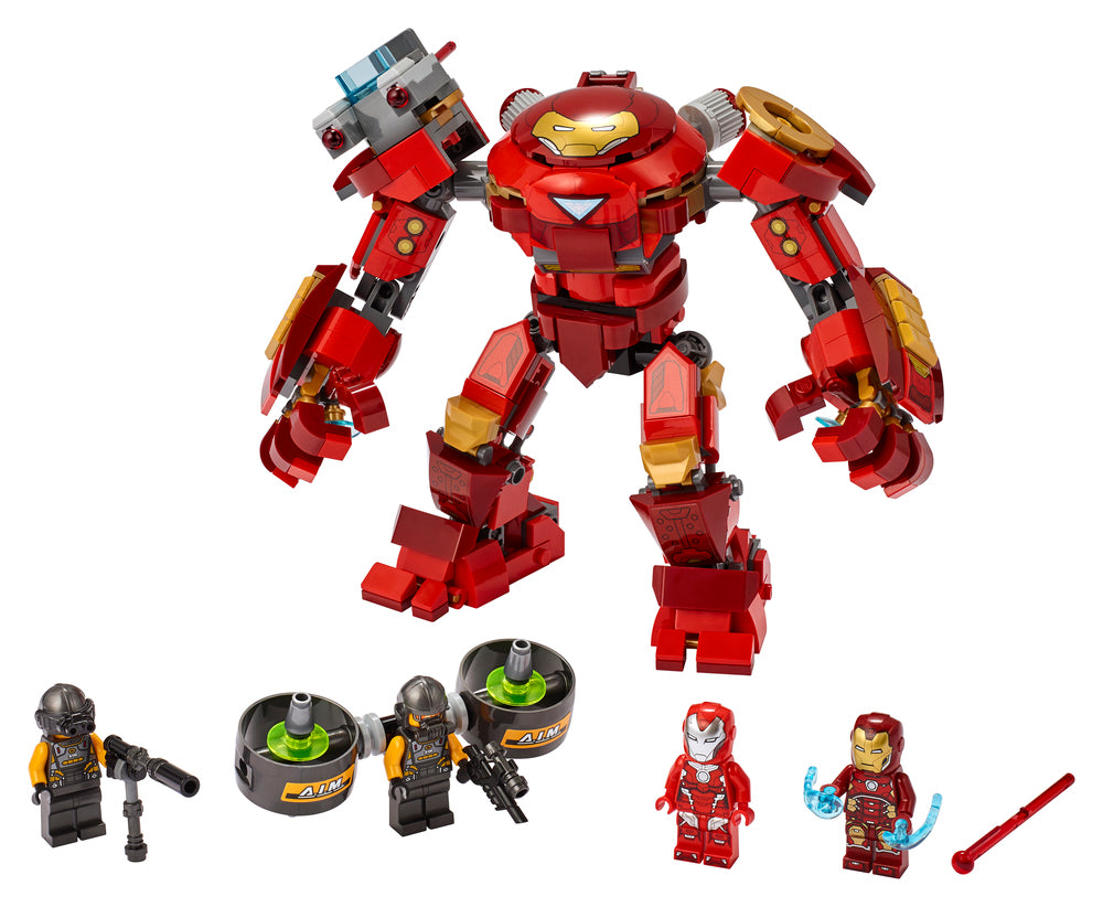 76164 LEGO Super Heroes iron mans hulk-kamprobot