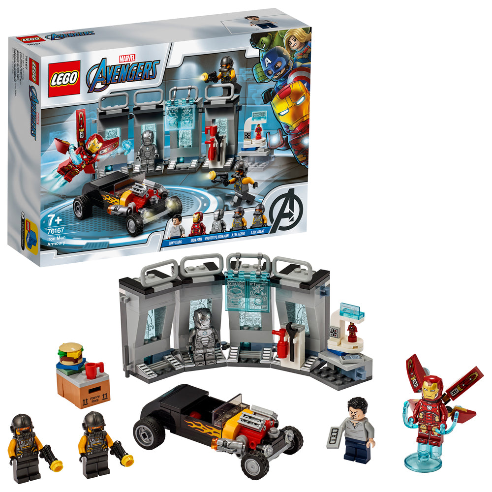 76167 LEGO Super Heroes Iron Mans våbenkammer