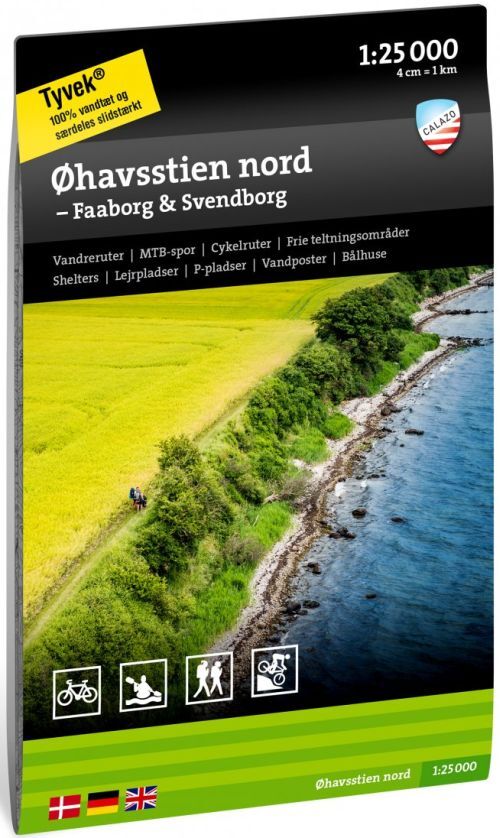 Øhavsstien nord : Faaborg & Svendborg 1:25 000