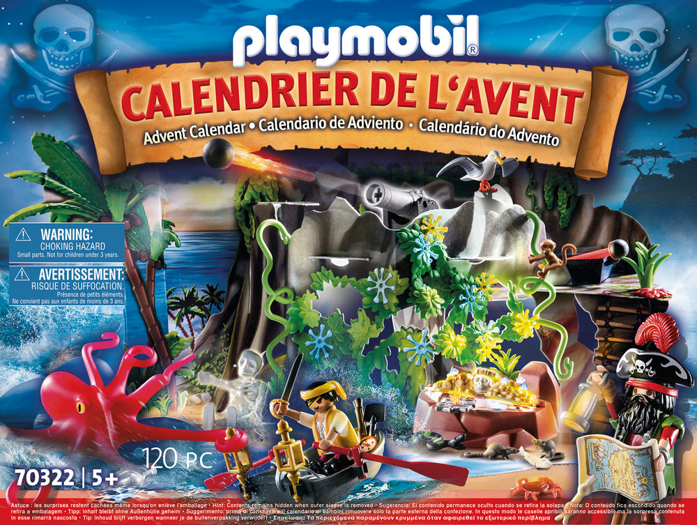 70322 Julekalender "Skattejagt i Piratbugten"