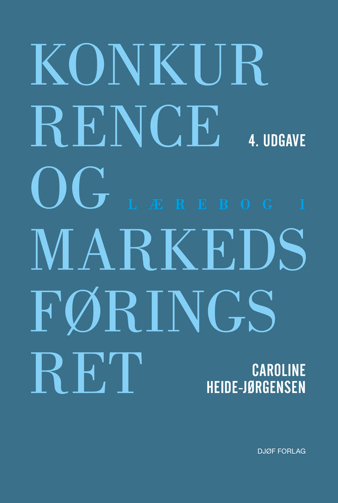 Lærebog i konkurrence- og markedsføringsret