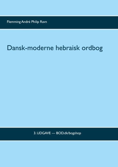 Dansk-moderne hebraisk ordbog