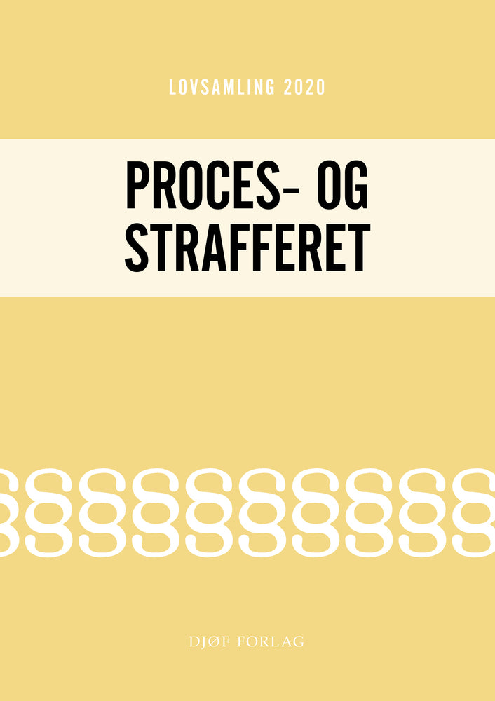 Lovsamling 2020 - Proces- og strafferet