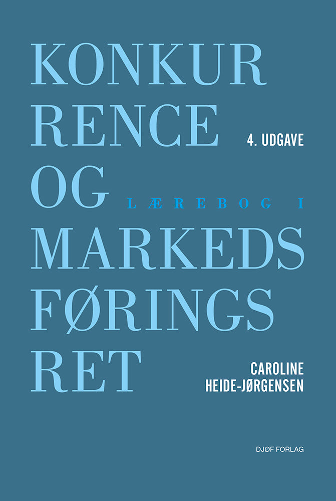 Lærebog i konkurrence- og markedsføringsret