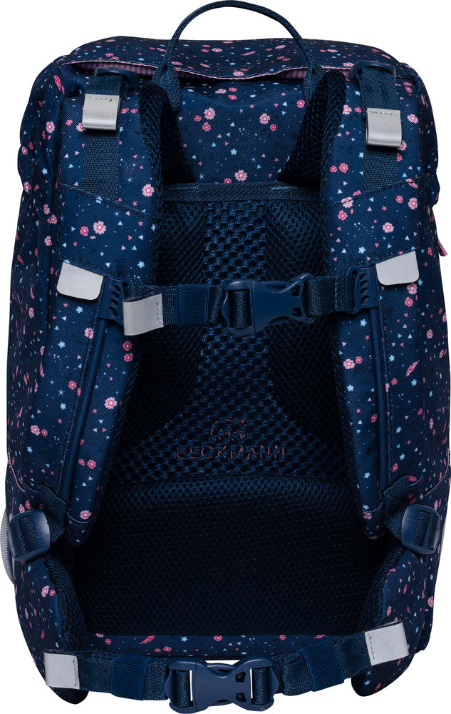 Skoletaske Beckmann classic forest deer blue 22 liter