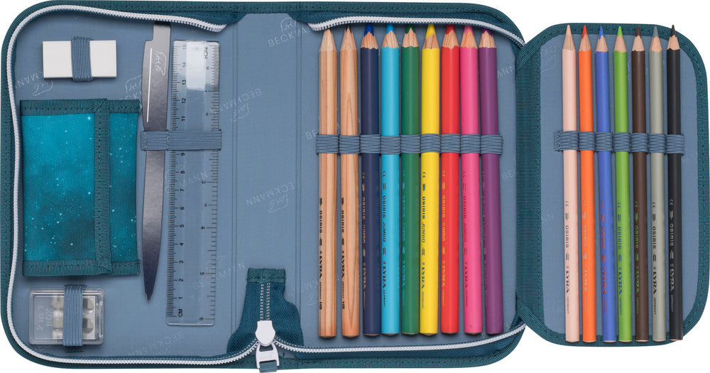 Penalhus Beckmann onezip ninja master m/indhold
