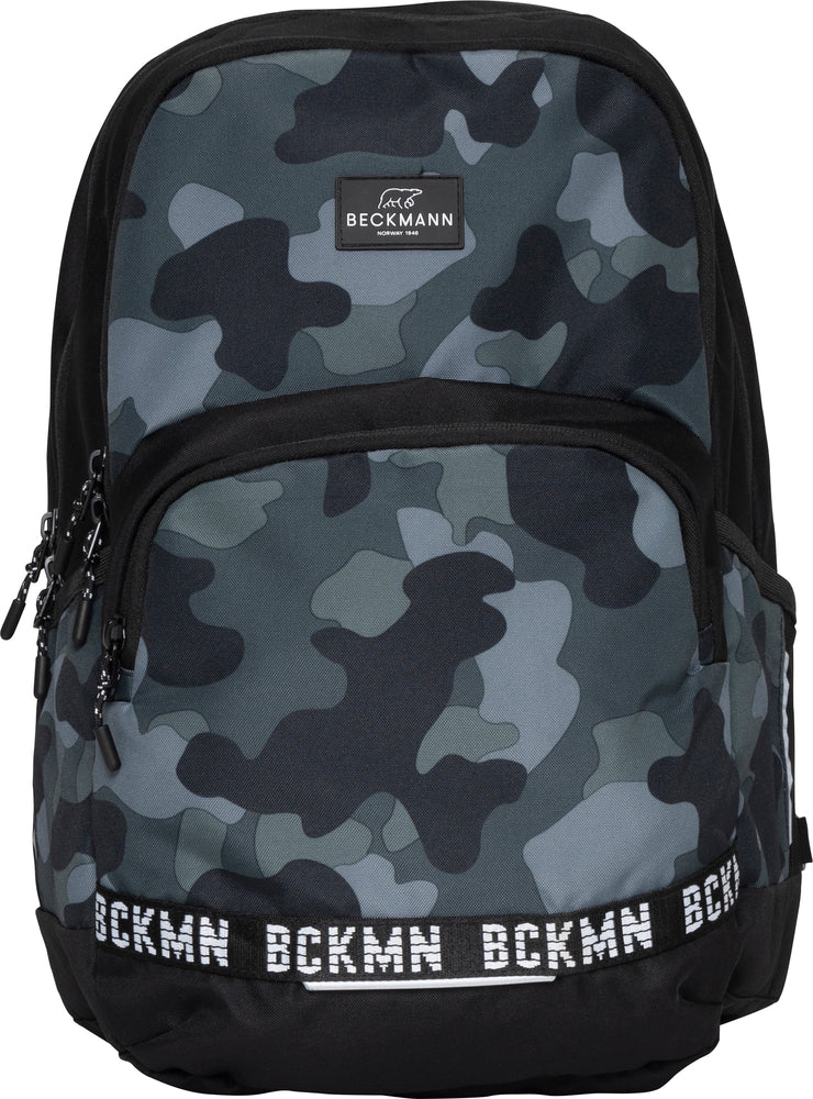 Skoletaske Beckmann mellemtrin sport junior Camo 30 liter