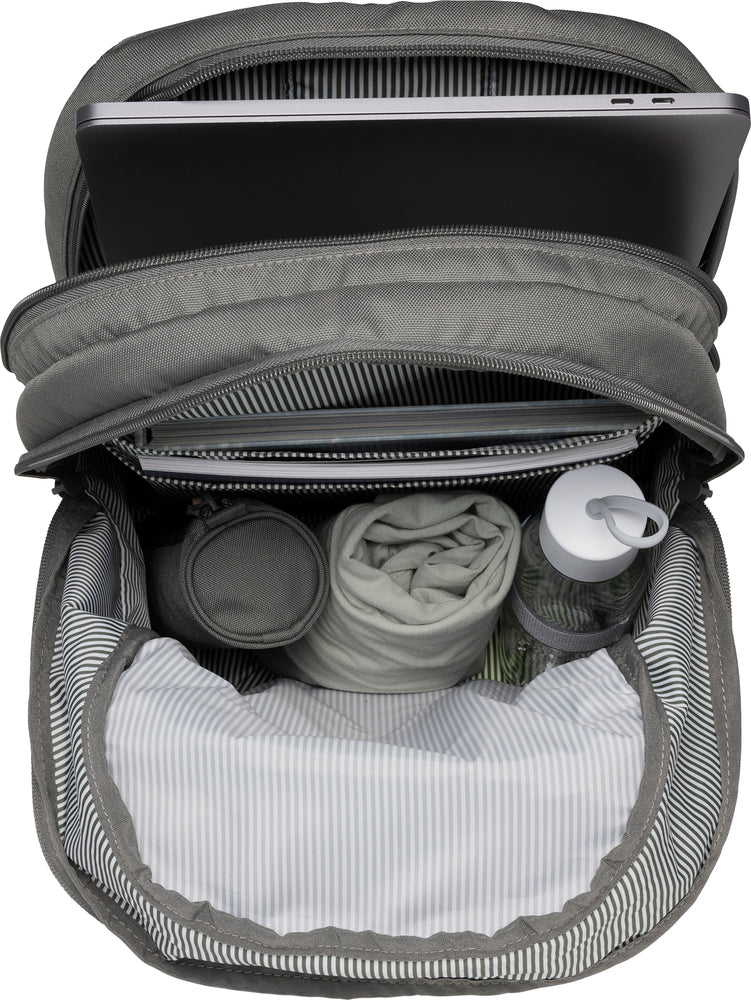 Rygsæk Beckmann urban foggy green 30 liter m/brystrem