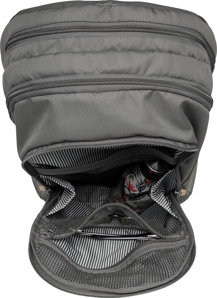 Rygsæk Beckmann urban foggy green 30 liter m/brystrem
