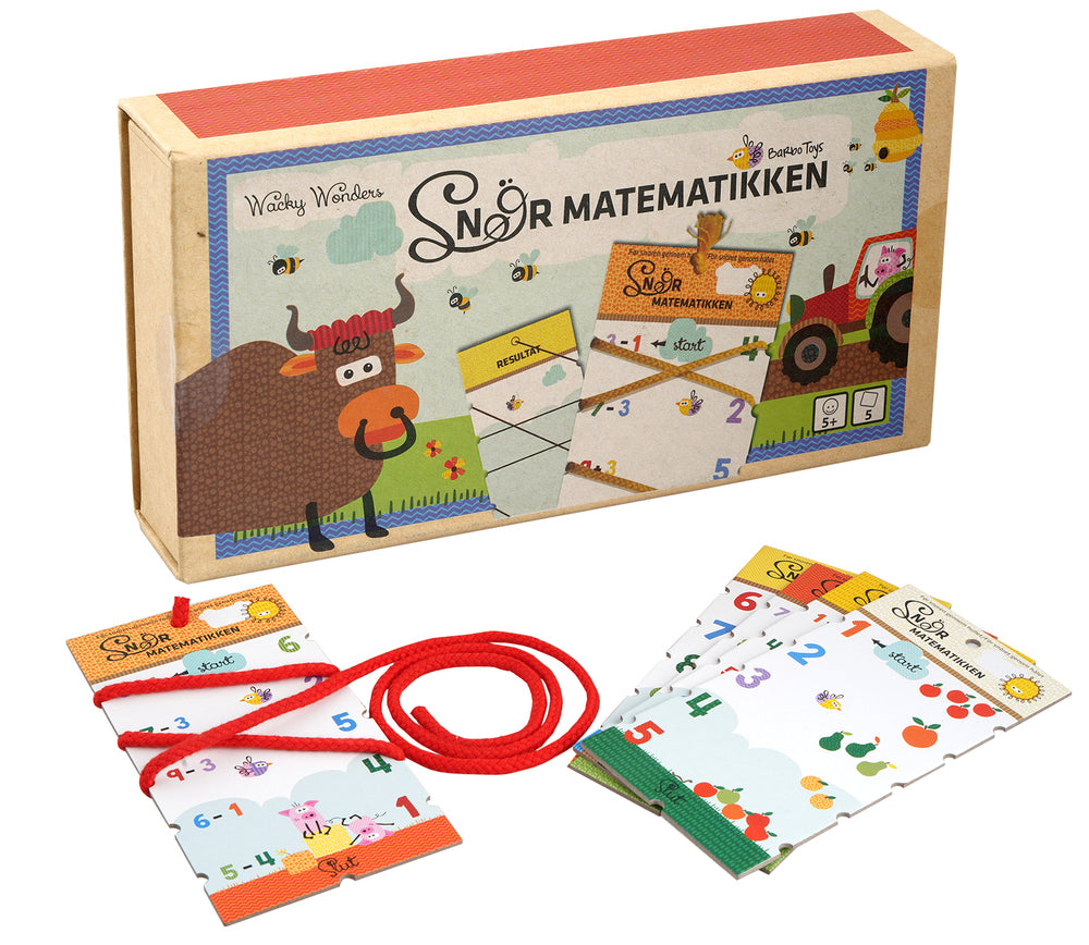 Wacky Wonders - Snør matematikken - X