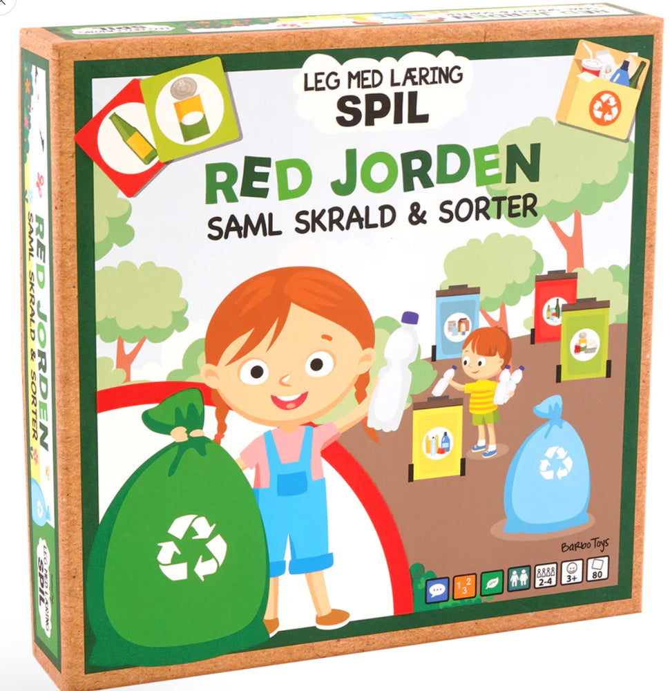 Red Jorden, Saml Skrald og Sorter - Lærings brætspil