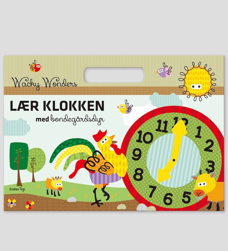 Wacky Wonders Aktivitetshæfte klokken