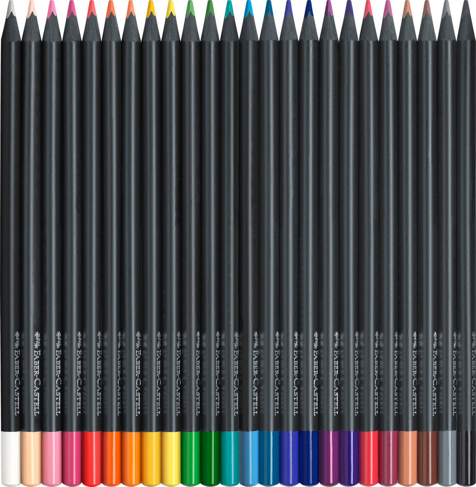 D2 Farveblyant black edition Faber-Castell