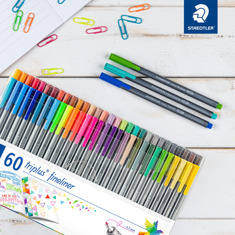 Fineliner Staedtler triplus 0,3 mm 60 stk.