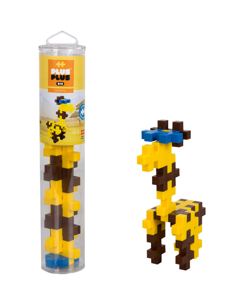 PLUS-PLUS BIG 15 STK TUBE GIRAF