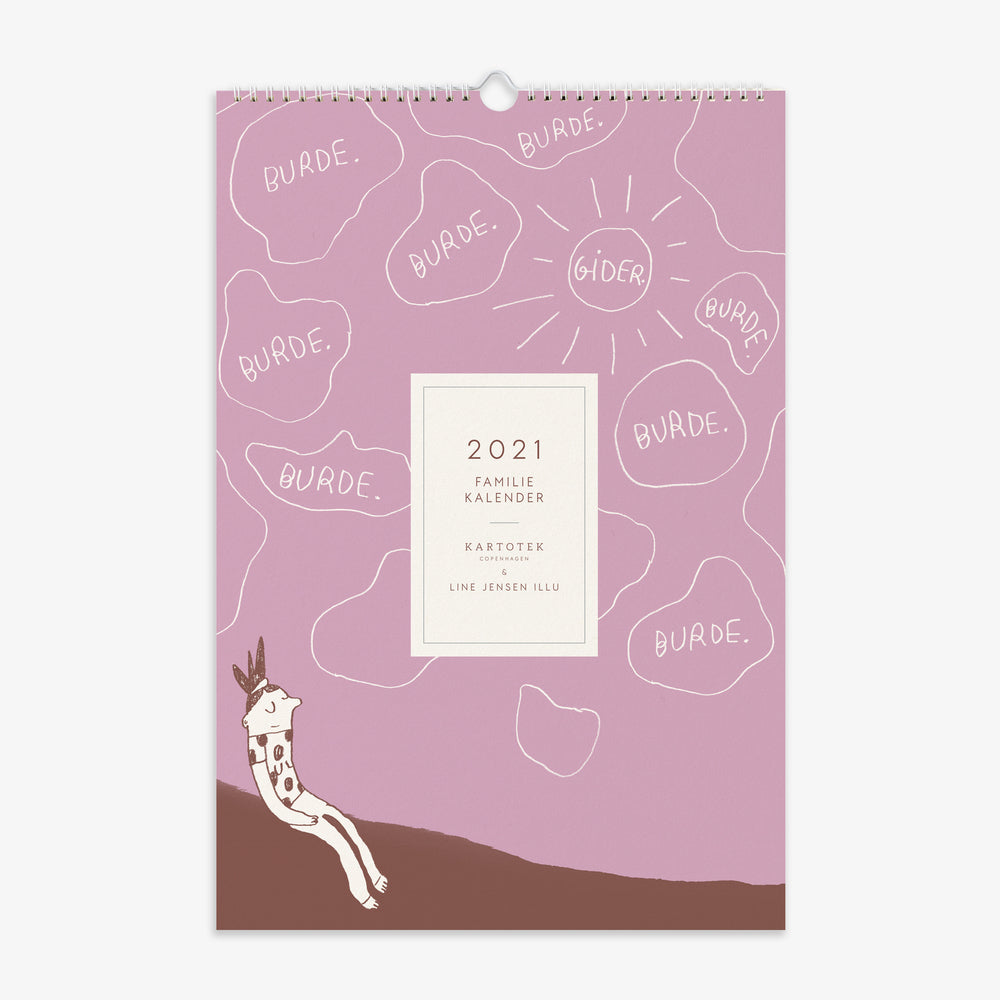 Familiekalender 2021 - Line Jensen