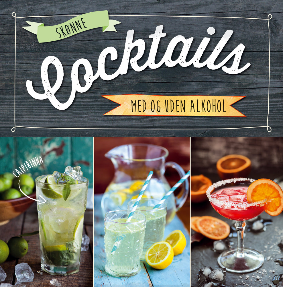 Skønne cocktails med og uden alkohol