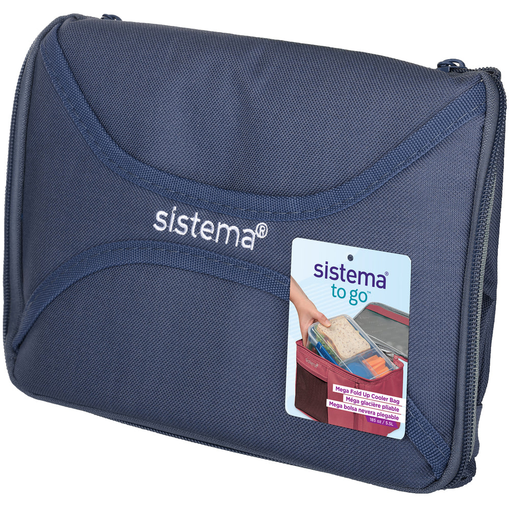 Køletaske Sistema Mega Fold Up 4 Ass Farver