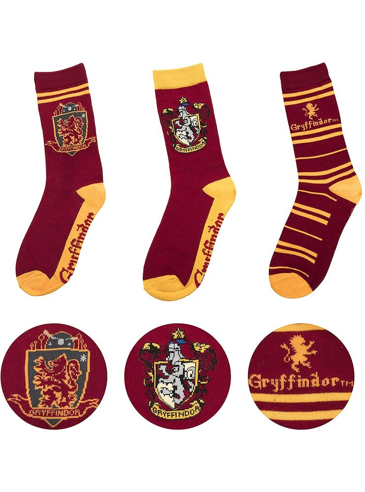 Strømper Gryffindor 3-pak