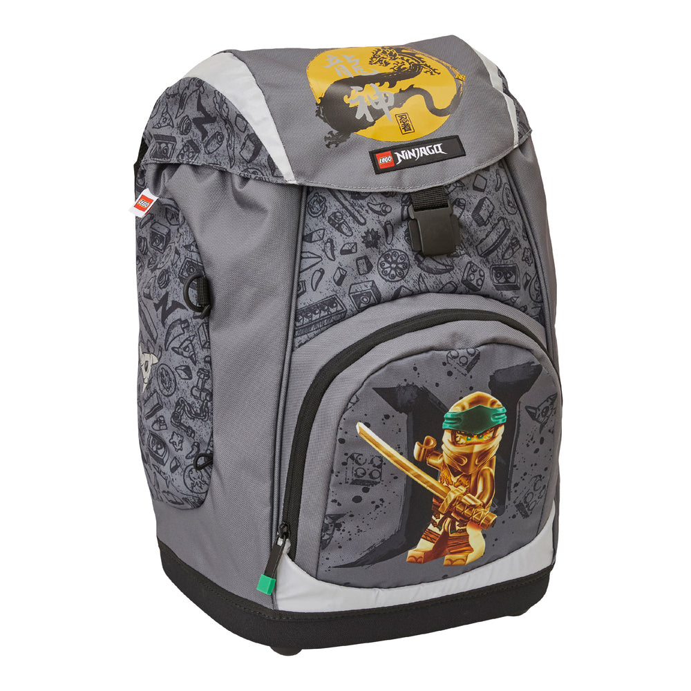 Skoletaske LEGO® Nielsen 15l Ninjago gold