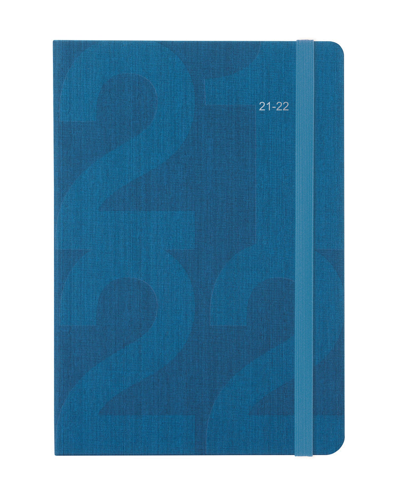 Studiekalender Letts 21/22 Block UGE A6 Teal