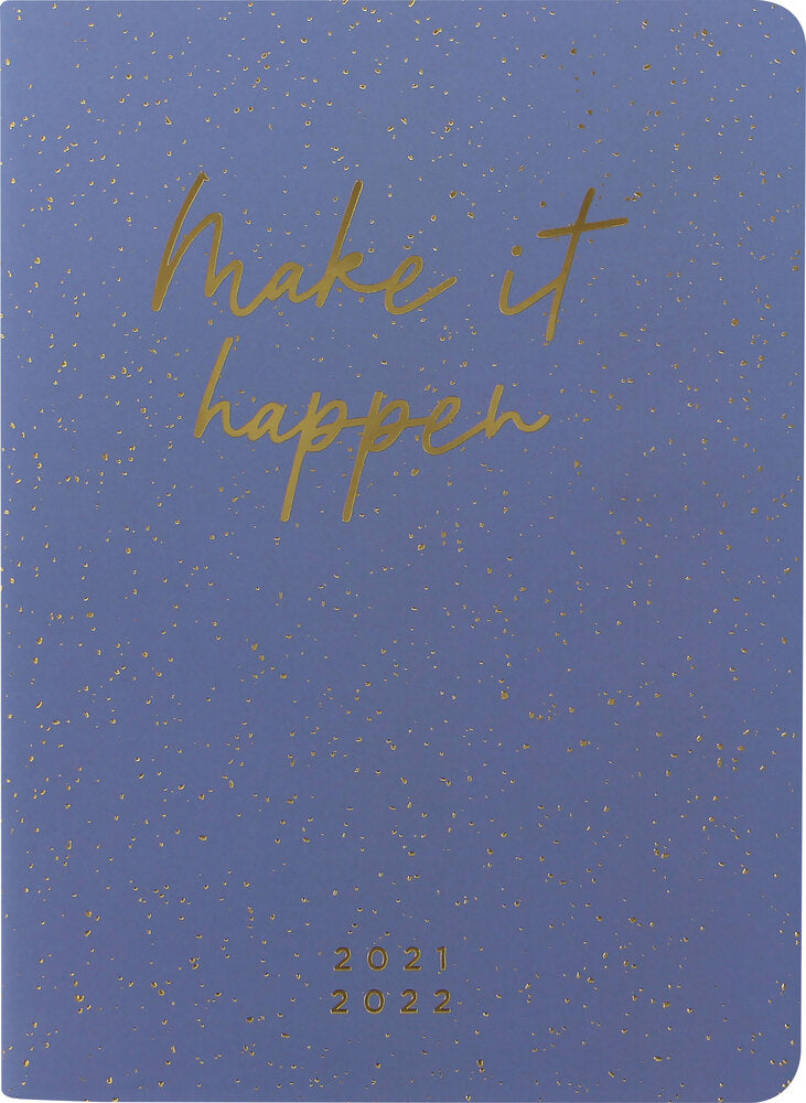 Studiekalender Letts 21/22 Inspire UGE A6 Blue