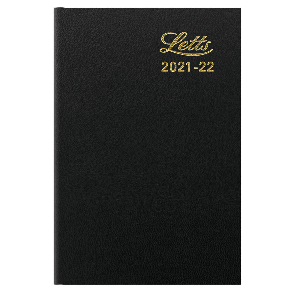 Studiekalender Letts 21/22 Standard UGE MINI Black