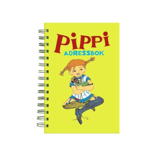 Pippi Adressbok - Telefonbok - Pippi Adressebog - Telefonbog